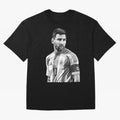 Messi grayscale Classic T-Shirt Bring Global Football Passion for FIFA World Cup 2026 Group Stage, Filled with CR7, Brazil, Supporter Pride, Iconic Celebrations, Legendary Names and Global Match Day Energy; Perfect for Fans, Collectors, Family