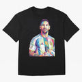 Messi wpap Classic T-Shirt Bring Bold Fan Energy to Global Football Passion for FIFA World Cup 2026 USA Canada Mexico, with CR7 and Messi, England and Germany, Vintage Soccer Flavor, Modern Football Stars, National Flags and Final Night Emotion;