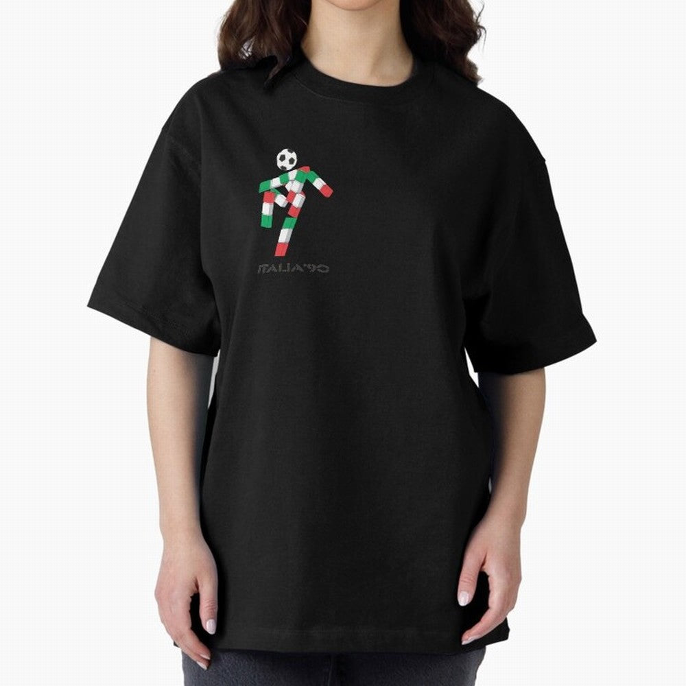 italia 90 footballer logo Classic T-Shirt Celebrate Fan Favorites in FIFA World Cup 2026 for Fans of Messi, CR7 and Mbappe and Spain, Bringing Championship Spirit, Famous Goals, Roaring Crowds and International Football Unity; Built for Supporters