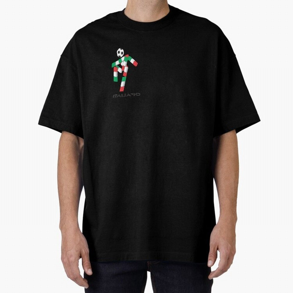 italia 90 footballer logo Classic T-Shirt Celebrate Fan Favorites in FIFA World Cup 2026 for Fans of Messi, CR7 and Mbappe and Spain, Bringing Championship Spirit, Famous Goals, Roaring Crowds and International Football Unity; Built for Supporters