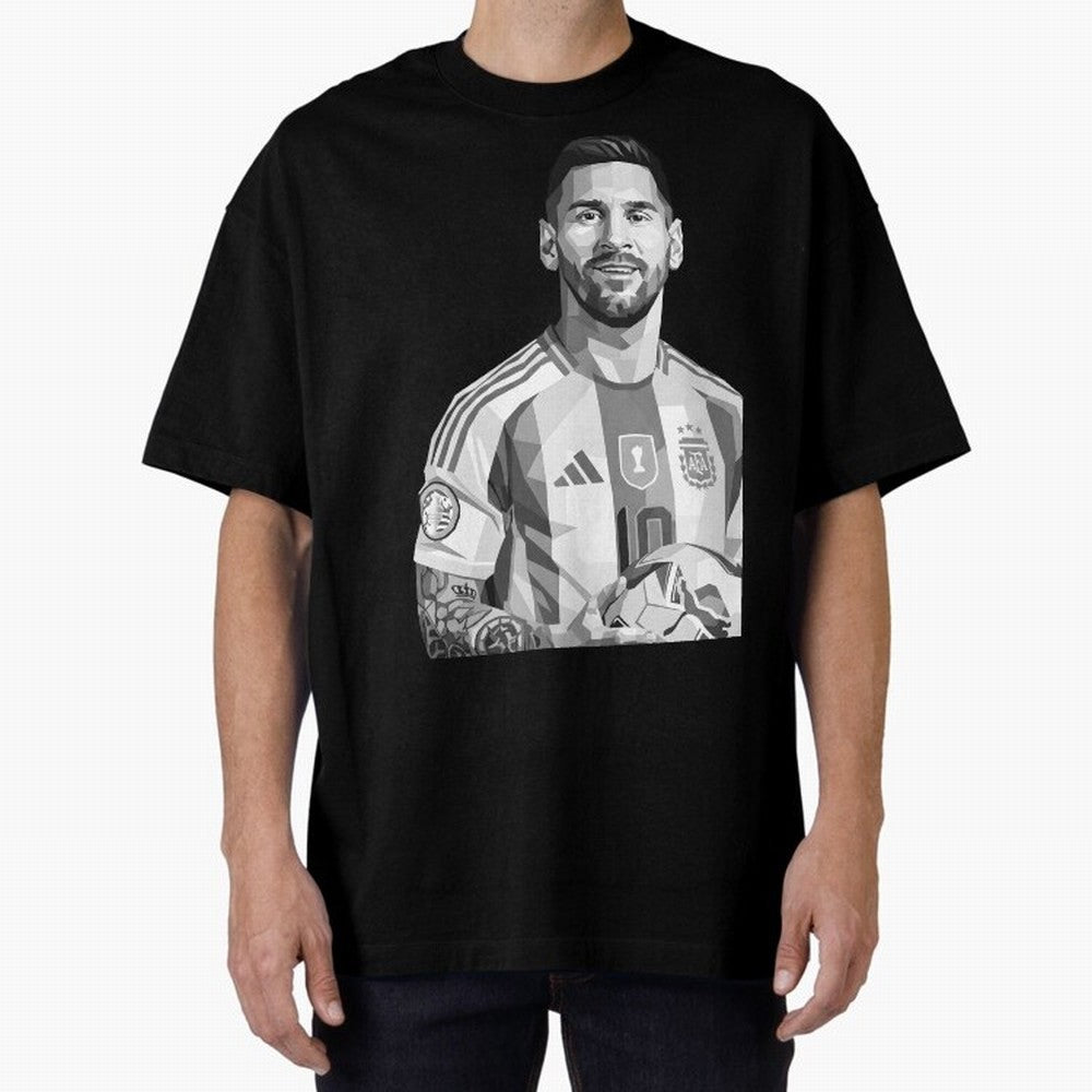 Messi grayscale Classic T-Shirt Show Match Day Excitement for the FIFA World Cup 2026 Journey through Haaland and Mbappe Highlights, France Pride, Fan Favorite Moments, National Team Passion, Big Match Drama and Soccer History; Made for Collectors