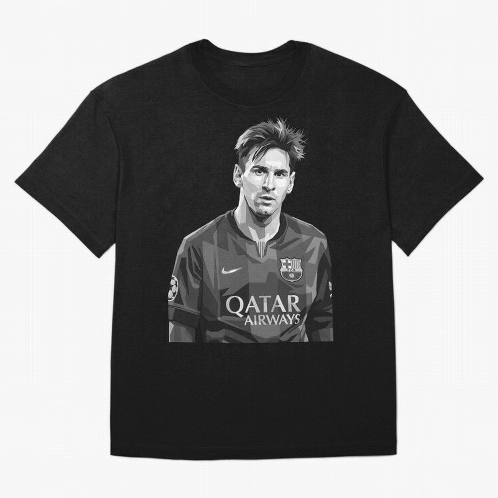 Messi grayscale Classic T-Shirt Celebrate Football Heritage in FIFA World Cup 2026 Group Stage for Fans of Cristiano Ronaldo, Haaland and CR7 and Argentina, France and Brazil, Bringing Championship Spirit, Famous Goals, Roaring Crowds and