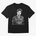 Messi grayscale Classic T-Shirt Celebrate Football Heritage in FIFA World Cup 2026 Group Stage for Fans of Cristiano Ronaldo, Haaland and CR7 and Argentina, France and Brazil, Bringing Championship Spirit, Famous Goals, Roaring Crowds and