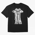 Messi grayscale Classic T-Shirt Create the FIFA World Cup 2026 USA Canada Mexico Journey through Messi, CR7 and Mbappe Highlights, England Pride, Sports Nostalgia, International Competition, Famous Players and Unforgettable Victories; Ideal for