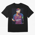 Messi Wpap Classic T-Shirt Celebrate Global Passion for FIFA World Cup 2026 Group Stage Spirit, Centered on Germany, Neymar, Haaland and Cristiano Ronaldo, Football Festival Excitement, Trophy Ambitions, Country Rivalries and Star Player Buzz;