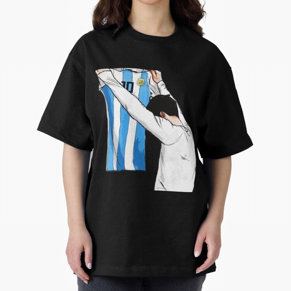 Lionel Messi holding his shirt, Argentina copa america| Perfect Gift For you and friends Classic T-Shirt Discover Match Day Hype around FIFA World Cup 2026 Group Stage, Messi, Argentina and Brazil, Football Festival Excitement, Trophy Ambitions,
