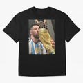 lionel Messi Oversized T-Shirt Fuel the Hype around the FIFA World Cup 2026 Journey through CR7 Highlights, Portugal Pride, Match Day Excitement, Supporter Culture, Golden Goals and Global Football Passion; Ideal for Fans Who Follow Messi,