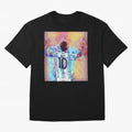Lionel Messi 10 Classic T-Shirt Honor Football Greatness during Match Day Hype around FIFA World Cup 2026, CR7 and Messi, Portugal, Vintage Soccer Flavor, Modern Football Stars, National Flags and Final Night Emotion; Ideal for Football Dads,