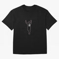 Lionel Messi Iconic Celebration Pose - Inter Miami Colors Classic T-Shirt Mark the FIFA World Cup 2026 USA Canada Mexico Journey through Messi, Neymar and Mbappe Highlights, Brazil Pride, Stadium Memories, Football Loyalty, International Chants and