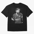 Messi grayscale Oversized T-Shirt Celebrate Football Dreams Across the FIFA World Cup 2026 Journey through Cristiano Ronaldo Highlights, Brazil, Portugal and Argentina Pride, Worldwide Fan Energy, Dramatic Goals, Stadium Lights and Championship