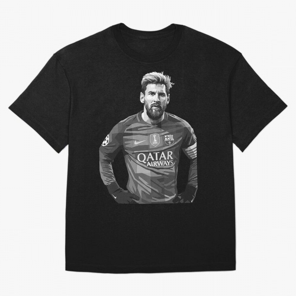 Messi grayscale Classic T-Shirt Back the Journey through Match Day Hype around FIFA World Cup 2026 USA Canada Mexico, Messi and Cristiano Ronaldo, Netherlands, Sports Nostalgia, International Competition, Famous Players and Unforgettable Victories;