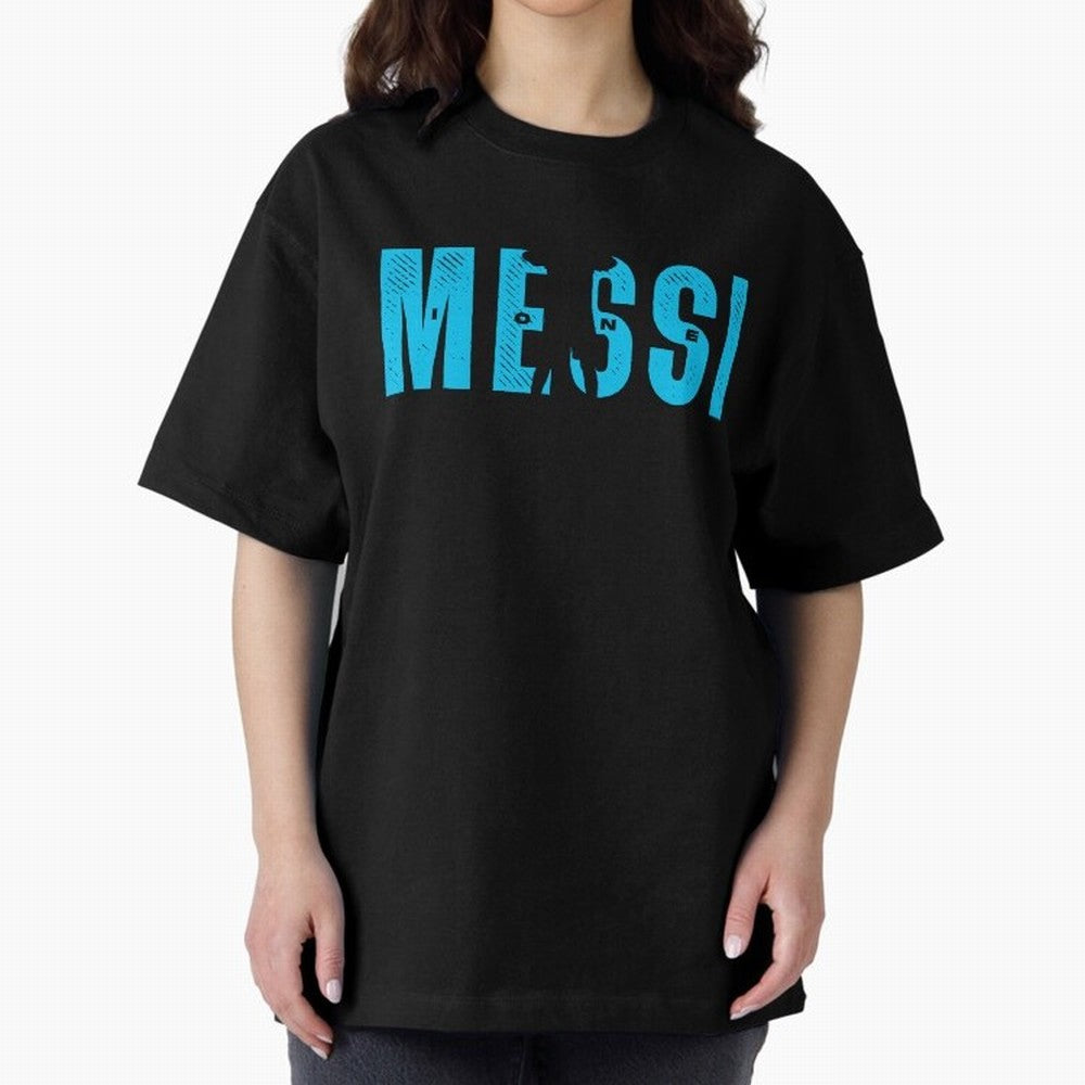 Lionel 10 The Goat Oversized T-Shirt Show Love for Legendary Goals in FIFA World Cup 2026 USA Canada Mexico for Fans of Cristiano Ronaldo, Haaland and CR7 and Brazil, Portugal and Argentina, Bringing Tournament Hype, Historic Matchups, Family