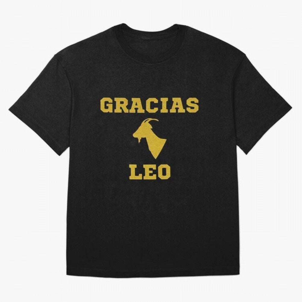 Gracias Leo| Perfect Gift For you and friends Classic T-Shirt Feel the Heartbeat of FIFA World Cup 2026 USA Canada Mexico Connected to Messi, Germany Energy, Tournament Hype, Historic Matchups, Family Viewing Parties and Global Sports Pride; Ideal