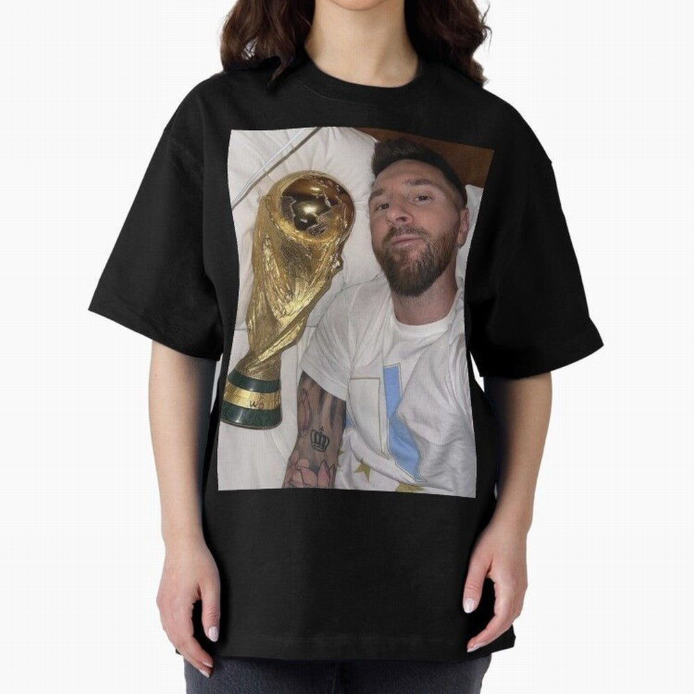 Lionel Messi Essential T-Shirt Make Memories around FIFA World Cup 2026 USA Canada Mexico Spirit, Driven by Portugal, Spain and Germany, Mbappe and Neymar, Championship Spirit, Famous Goals, Roaring Crowds and International Football Unity; Perfect