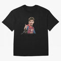 Messi T-Shirt ¡ª ¡°Young Messi¡± Graphic Tee Classic T-Shirt Bring Retro Soccer Energy to Match Day Hype around FIFA World Cup 2026 USA Canada Mexico, Haaland and Mbappe, England, Global Supporter Spirit, Legendary Goals, National Colors and