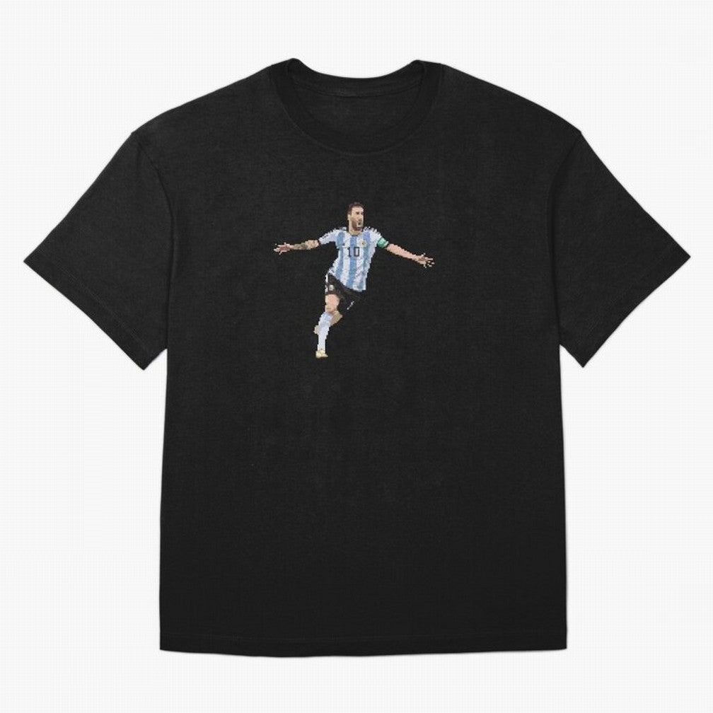 Lionel Messi Oversized T-Shirt Support Match Day Hype around FIFA World Cup 2026 Group Stage, Cristiano Ronaldo, Argentina, France and Brazil, Game Day Rituals, Football Legends, Country Pride and the Road to the Final; Perfect for Supporters Who