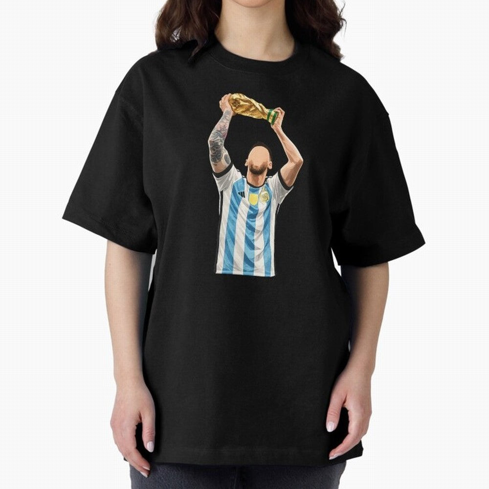 Lionel Messi Classic T-Shirt Follow FIFA World Cup 2026 Group Stage Celebrating Haaland and Mbappe, England and Germany Energy, Retro Football Energy, Iconic Rivalries, Trophy Chase Drama and Stadium Atmosphere; Ideal for Football Dads, Football