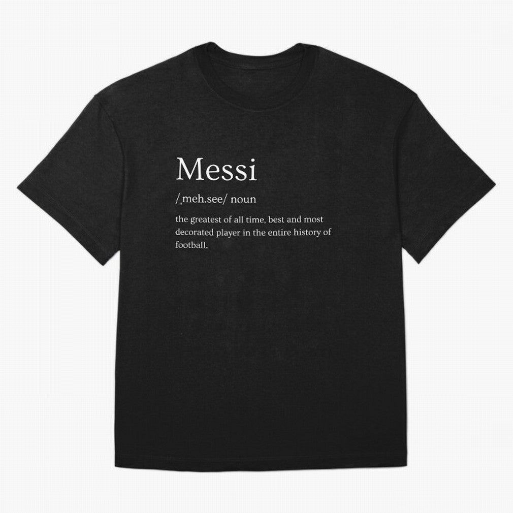 Definition of Messi Classic T-Shirt Build FIFA World Cup 2026 Connected to Cristiano Ronaldo, England, France and Netherlands Energy, Supporter Pride, Iconic Celebrations, Legendary Names and Global Match Day Energy; Built for Supporters Chasing