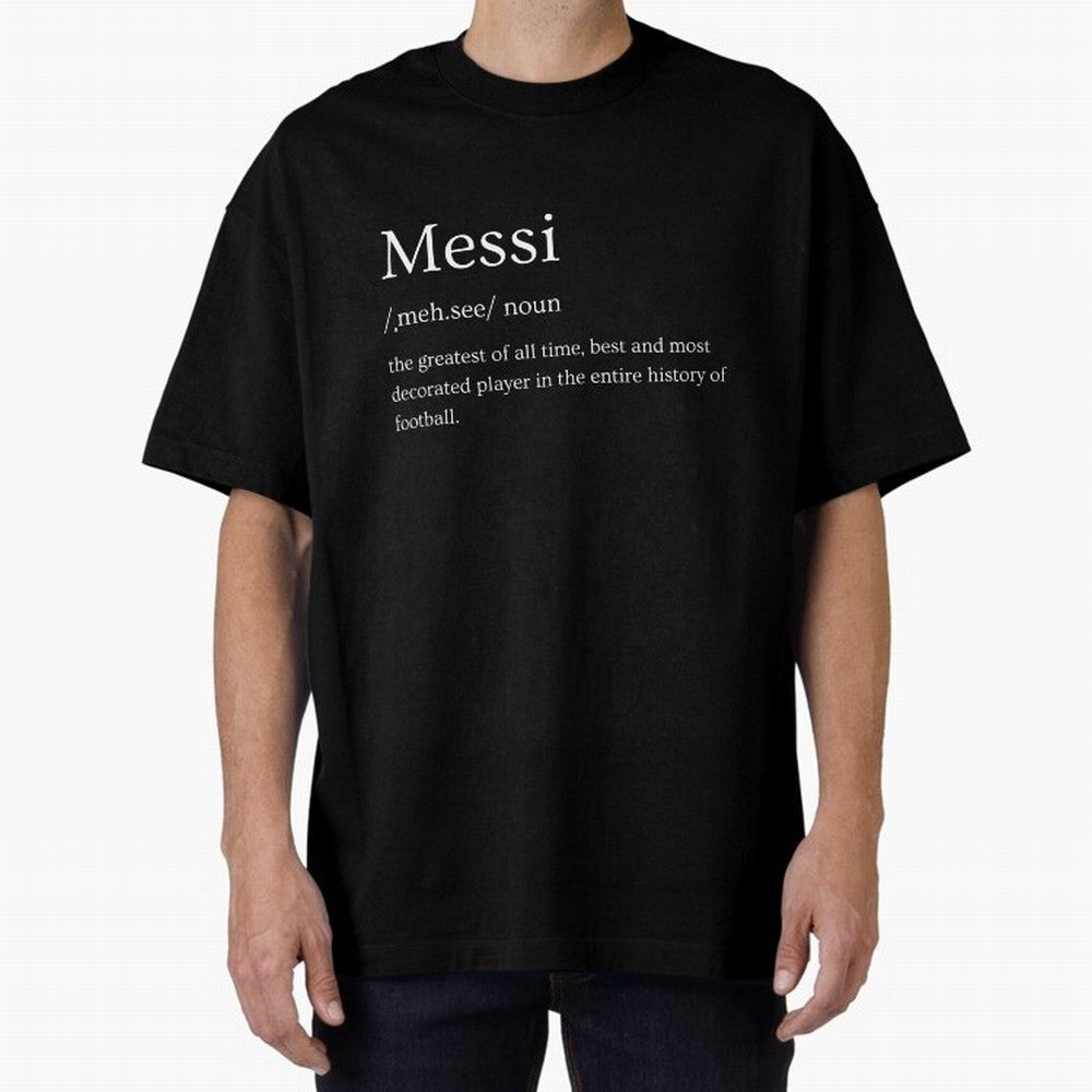 Definition of Messi Classic T-Shirt Build FIFA World Cup 2026 Connected to Cristiano Ronaldo, England, France and Netherlands Energy, Supporter Pride, Iconic Celebrations, Legendary Names and Global Match Day Energy; Built for Supporters Chasing