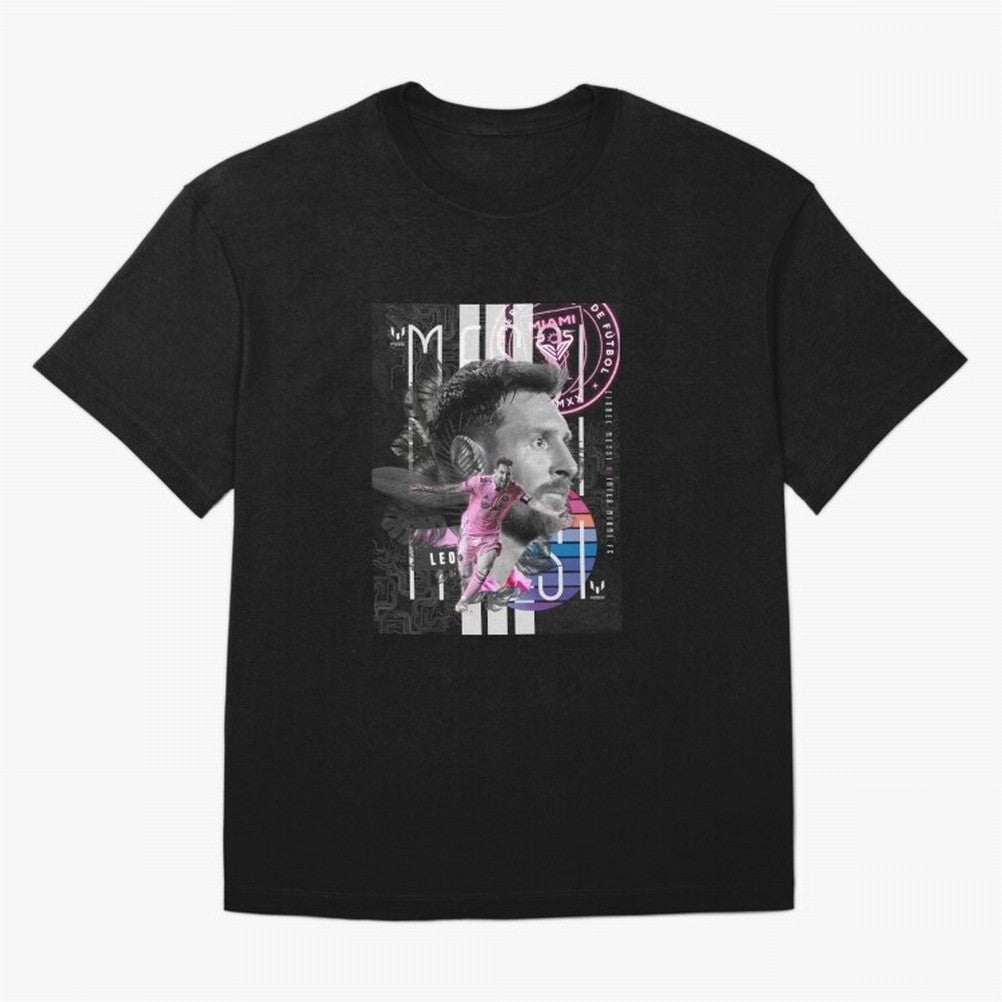 Inter Miami FC Messi Oversized T-Shirt Step into FIFA World Cup 2026 Built around Neymar, Argentina and Brazil Energy, Championship Spirit, Famous Goals, Roaring Crowds and International Football Unity; Great for Watch Parties, Sports Bars, Family