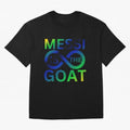 Messi is the GOAT Oversized T-Shirt Celebrate Every Goal in Global Football Passion for FIFA World Cup 2026, Celebrating Mbappe and Neymar, Germany, Game Day Rituals, Football Legends, Country Pride and the Road to the Final; Great for Supporters
