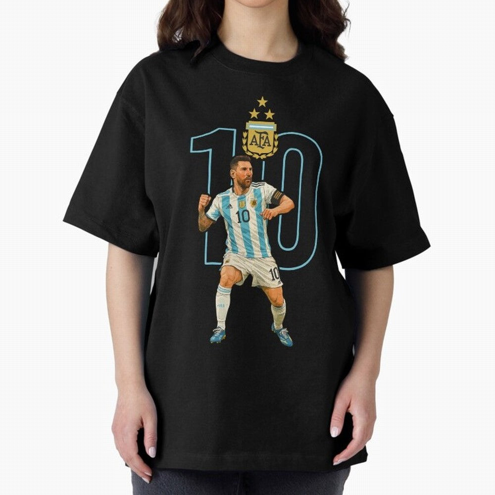 10 MESSI Classic T-Shirt Bring World Football Passion into Match Day Hype around FIFA World Cup 2026, Cristiano Ronaldo, Argentina and Brazil, Football History, Final Match Energy, Crowd Noise and Once in a Lifetime Moments; Ideal for Football