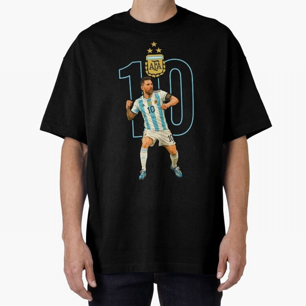 10 MESSI Classic T-Shirt Bring World Football Passion into Match Day Hype around FIFA World Cup 2026, Cristiano Ronaldo, Argentina and Brazil, Football History, Final Match Energy, Crowd Noise and Once in a Lifetime Moments; Ideal for Football