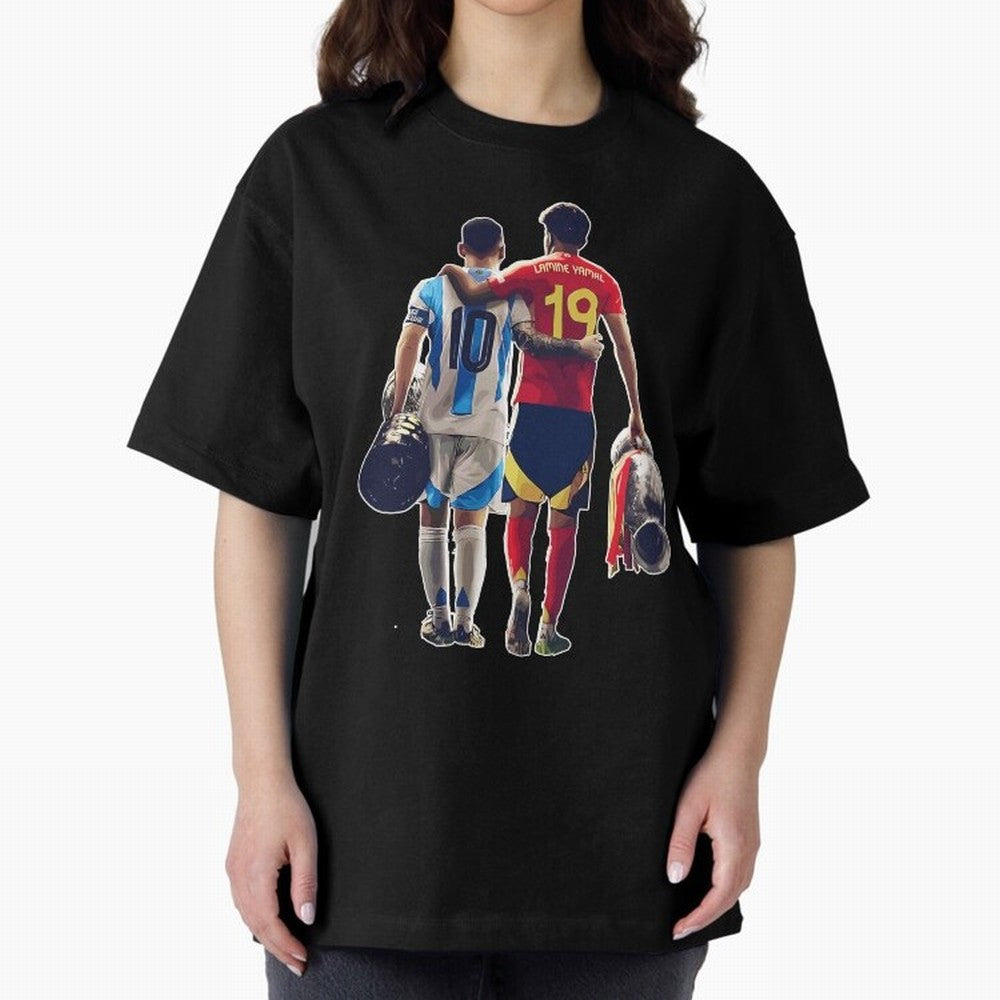 Lionel Messi and Foster child Classic T-Shirt Make Memories around FIFA World Cup 2026 USA Canada Mexico for Fans of Messi and Argentina, Bringing Worldwide Fan Energy, Dramatic Goals, Stadium Lights and Championship Celebrations; Built for