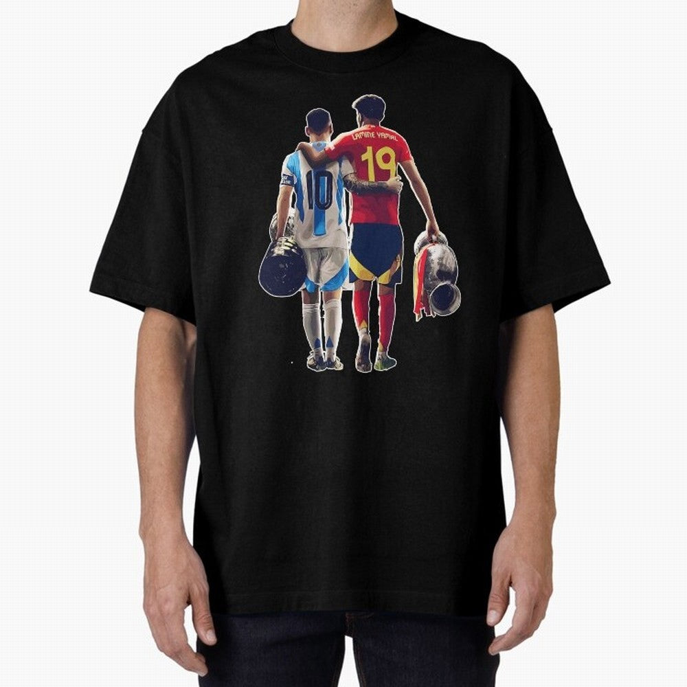 Lionel Messi and Foster child Classic T-Shirt Make Memories around FIFA World Cup 2026 USA Canada Mexico for Fans of Messi and Argentina, Bringing Worldwide Fan Energy, Dramatic Goals, Stadium Lights and Championship Celebrations; Built for