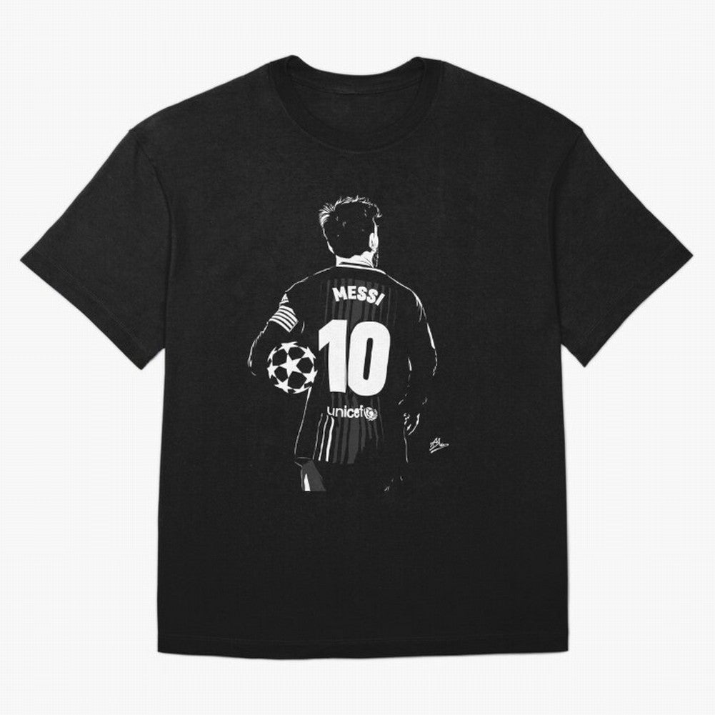 Lionel Messi Oversized T-Shirt Represent Fans Who Live for FIFA World Cup 2026 Centered on Mbappe, Brazil, Portugal and Argentina Energy, Retro Football Energy, Iconic Rivalries, Trophy Chase Drama and Stadium Atmosphere; Ideal for Football Dads,