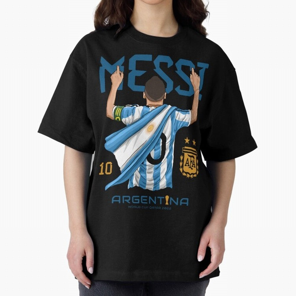 Argentina World Champs Messi Number Classic T-Shirt Bring World Football Passion into Match Day Hype around FIFA World Cup 2026, Neymar, Haaland and Cristiano Ronaldo, England, France and Netherlands, Championship Spirit, Famous Goals, Roaring