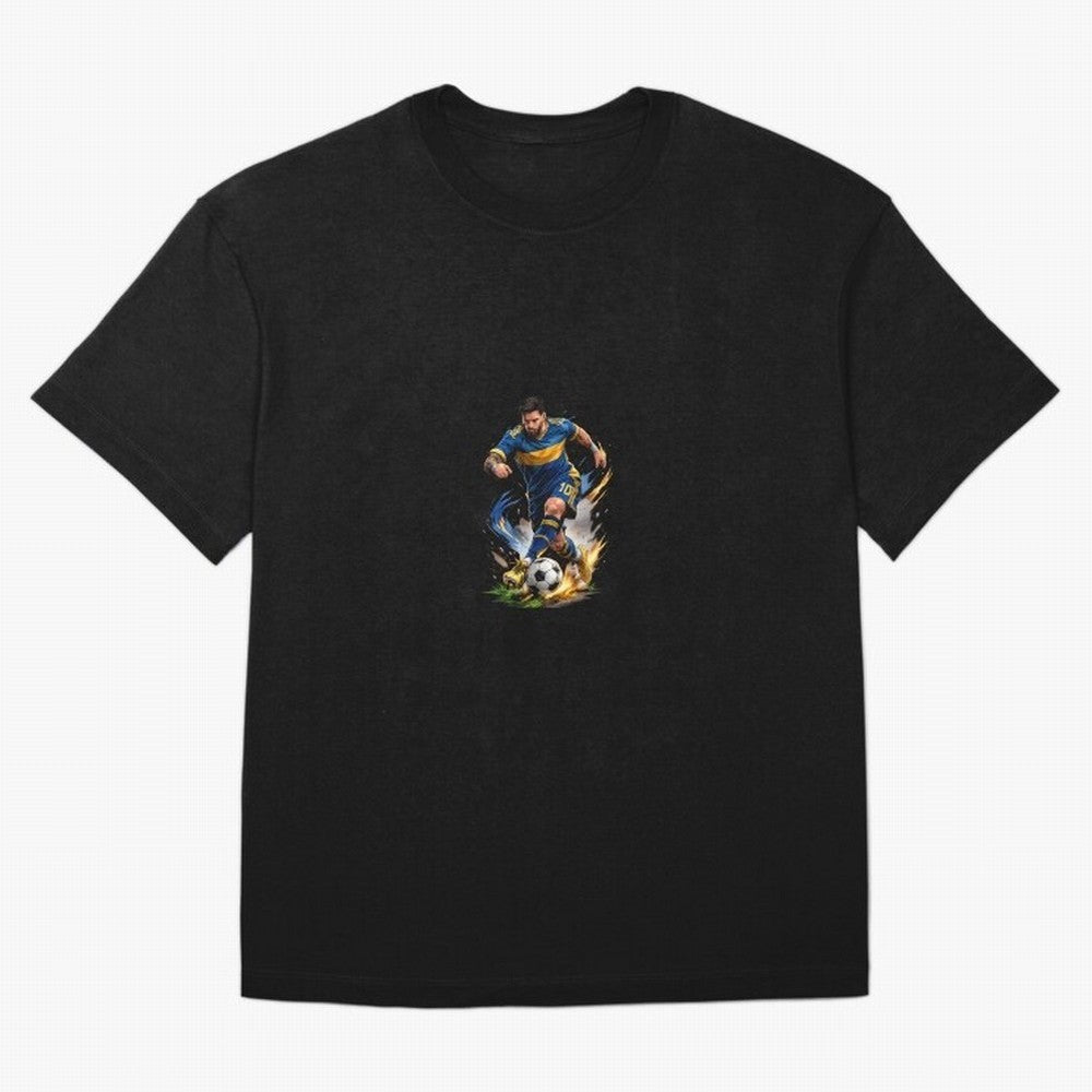 The Great Footballer Oversized T-Shirt Follow the Final Road of Match Day Hype around FIFA World Cup 2026 Group Stage, Haaland, Argentina and Brazil, Tournament Hype, Historic Matchups, Family Viewing Parties and Global Sports Pride; Created for