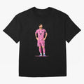 Lionel Messi Vector Oversized T-Shirt Celebrate Golden Goal Energy in Match Day Hype around FIFA World Cup 2026, Mbappe and Neymar, Brazil, Portugal and Argentina, Stadium Chants, National Pride, Trophy Dreams and Unforgettable Football Memories;