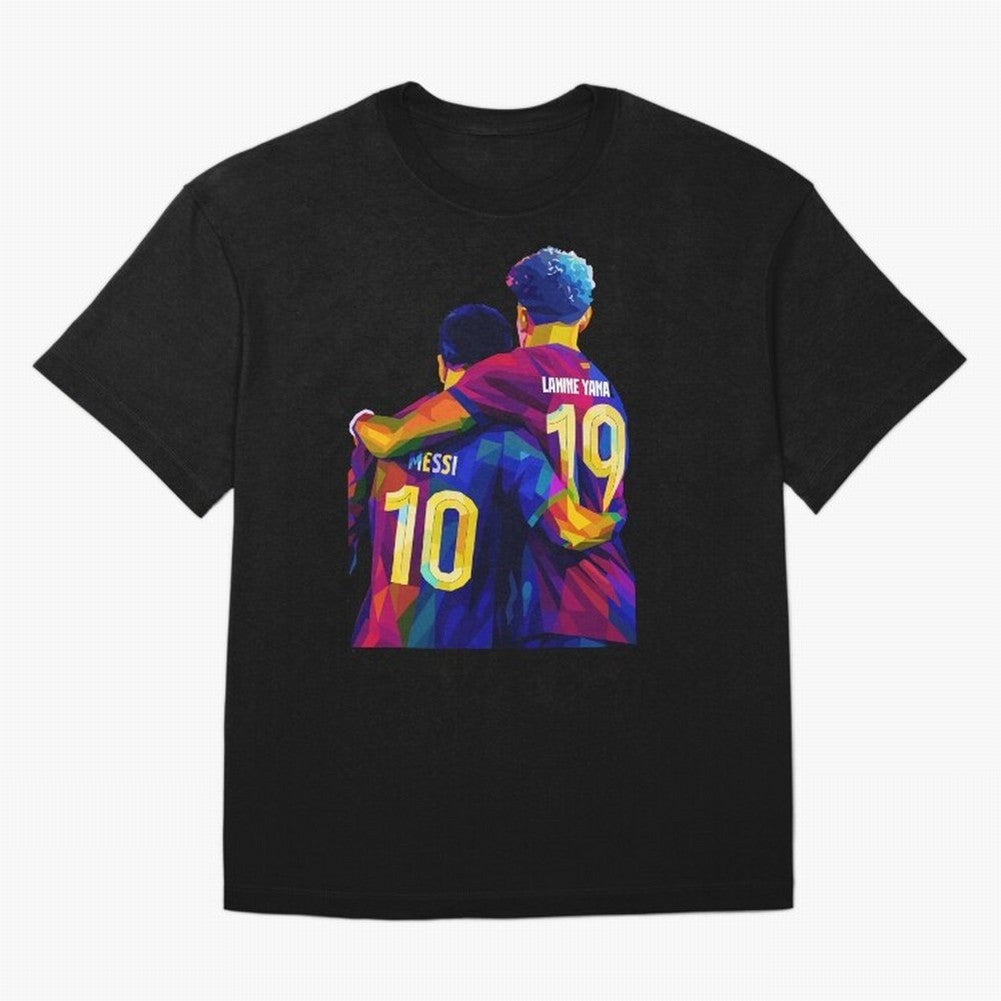 Lionel Messi and Foster child Wpap Art Classic T-Shirt Stand Proud for FIFA World Cup 2026 Group Stage Highlighting Cristiano Ronaldo, Argentina, France and Brazil Energy, Soccer Culture, Superstar Moments, National Team Dreams and Competitive