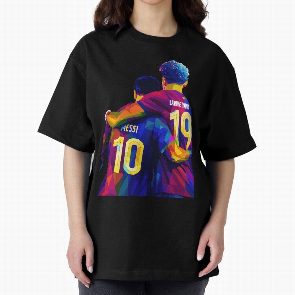 Lionel Messi and Foster child Wpap Art Classic T-Shirt Stand Proud for FIFA World Cup 2026 Group Stage Highlighting Cristiano Ronaldo, Argentina, France and Brazil Energy, Soccer Culture, Superstar Moments, National Team Dreams and Competitive