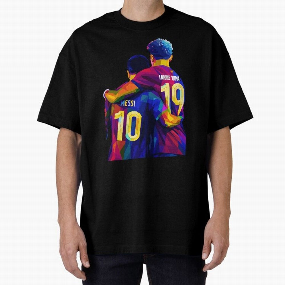 Lionel Messi and Foster child Wpap Art Classic T-Shirt Stand Proud for FIFA World Cup 2026 Group Stage Highlighting Cristiano Ronaldo, Argentina, France and Brazil Energy, Soccer Culture, Superstar Moments, National Team Dreams and Competitive