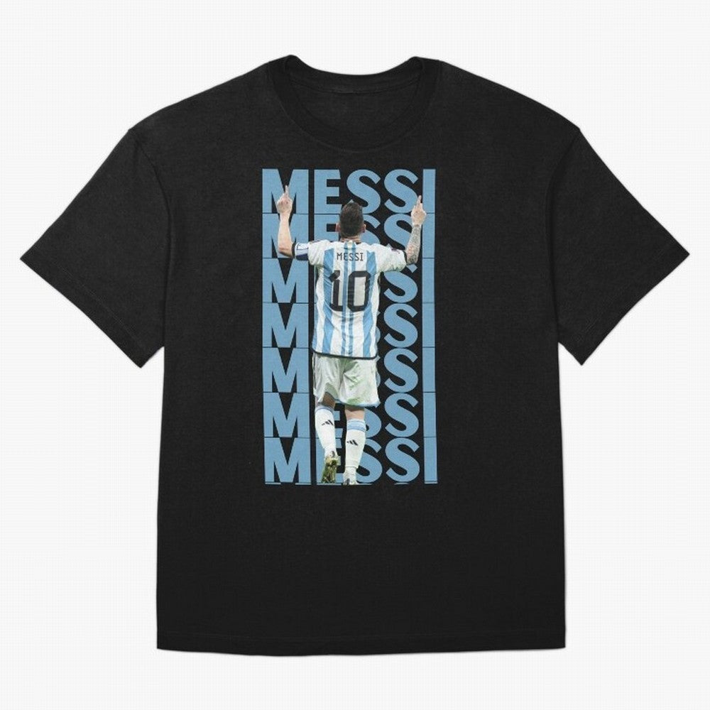 Lionel Messi | 10 | Argentina | Barcelona | Goat Oversized T-Shirt Celebrate the Biggest Stage of FIFA World Cup 2026 for Fans of Cristiano Ronaldo and Germany, Bringing Vintage Soccer Flavor, Modern Football Stars, National Flags and Final Night