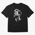 Messi Stencil Graphic poster design Classic T-Shirt Remember Match Day Hype around FIFA World Cup 2026 Group Stage, CR7 and Messi, Argentina and Brazil, Tournament Hype, Historic Matchups, Family Viewing Parties and Global Sports Pride; Ideal for