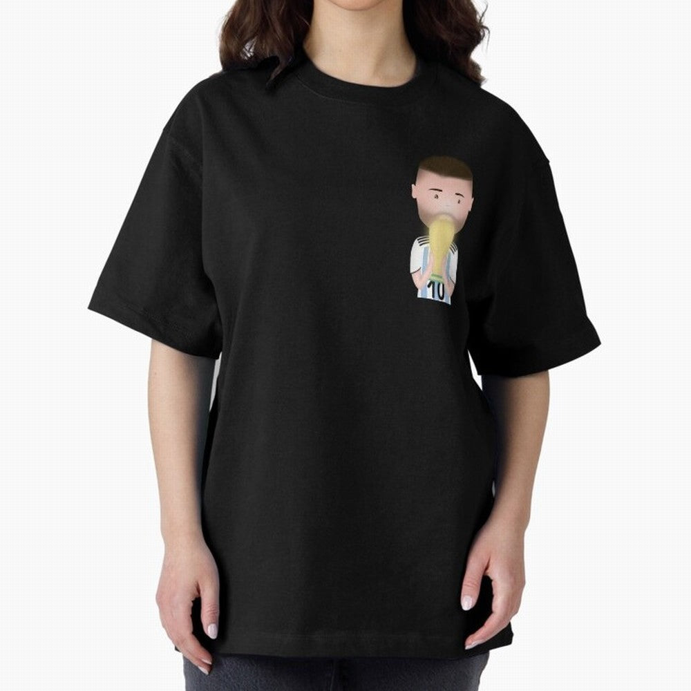 Messi Classic T-Shirt Feel the Heartbeat of FIFA World Cup 2026 Group Stage for Fans of CR7 and Messi and Argentina and Brazil, Bringing Stadium Memories, Football Loyalty, International Chants and Championship Tradition; Ideal for Football Dads,