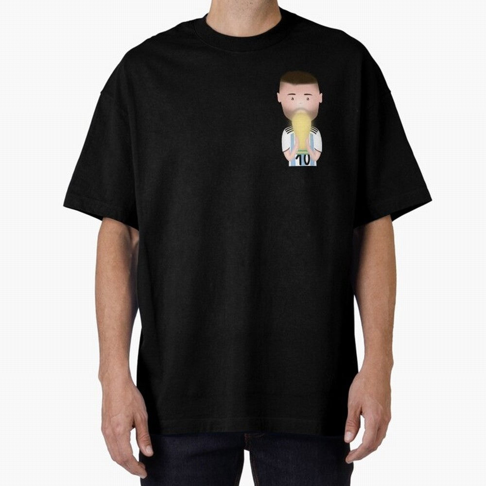 Messi Classic T-Shirt Feel the Heartbeat of FIFA World Cup 2026 Group Stage for Fans of CR7 and Messi and Argentina and Brazil, Bringing Stadium Memories, Football Loyalty, International Chants and Championship Tradition; Ideal for Football Dads,
