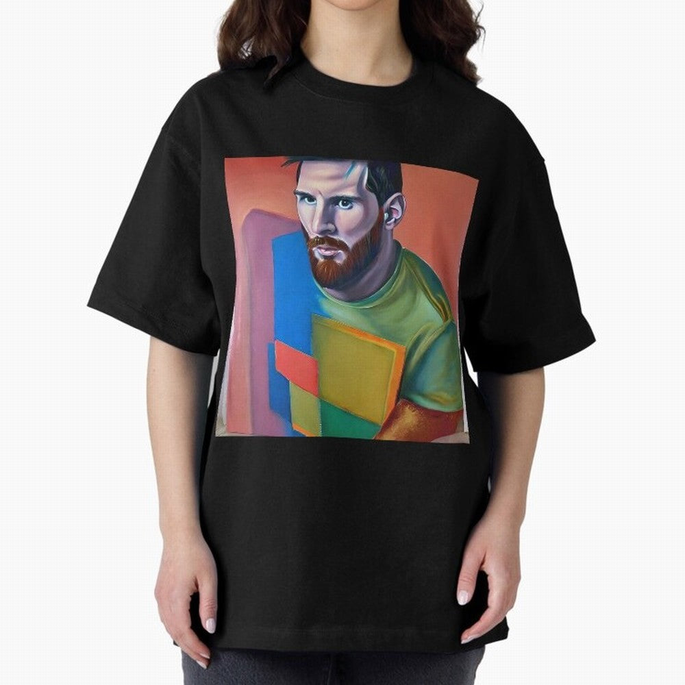 Lionel Oversized T-Shirt Bring Match Day Fire to the FIFA World Cup 2026 Group Stage Journey through CR7 Highlights, Argentina Pride, Vintage Soccer Flavor, Modern Football Stars, National Flags and Final Night Emotion; Made for Collectors Who