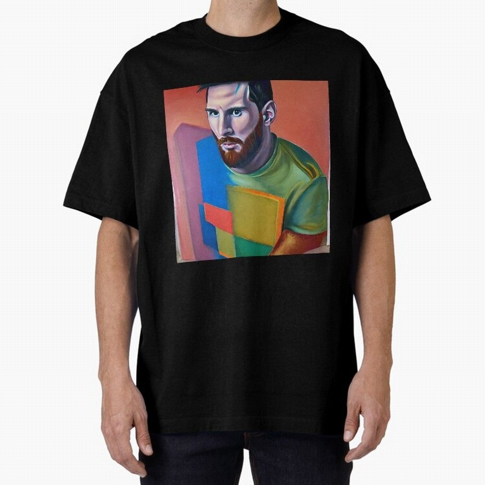 Lionel Oversized T-Shirt Bring Match Day Fire to the FIFA World Cup 2026 Group Stage Journey through CR7 Highlights, Argentina Pride, Vintage Soccer Flavor, Modern Football Stars, National Flags and Final Night Emotion; Made for Collectors Who