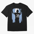 Argentina World Champs Messi Number Classic T-Shirt Feel the Heartbeat of the FIFA World Cup 2026 Group Stage Journey through Mbappe Highlights, Argentina Pride, Global Supporter Spirit, Legendary Goals, National Colors and Tournament Celebration;