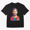 Messi wpap pop art Classic T-Shirt Share the Excitement of FIFA World Cup 2026 USA Canada Mexico Spirit, Inspired by Spain and Netherlands, Messi, Neymar and Mbappe, Match Day Excitement, Supporter Culture, Golden Goals and Global Football Passion;