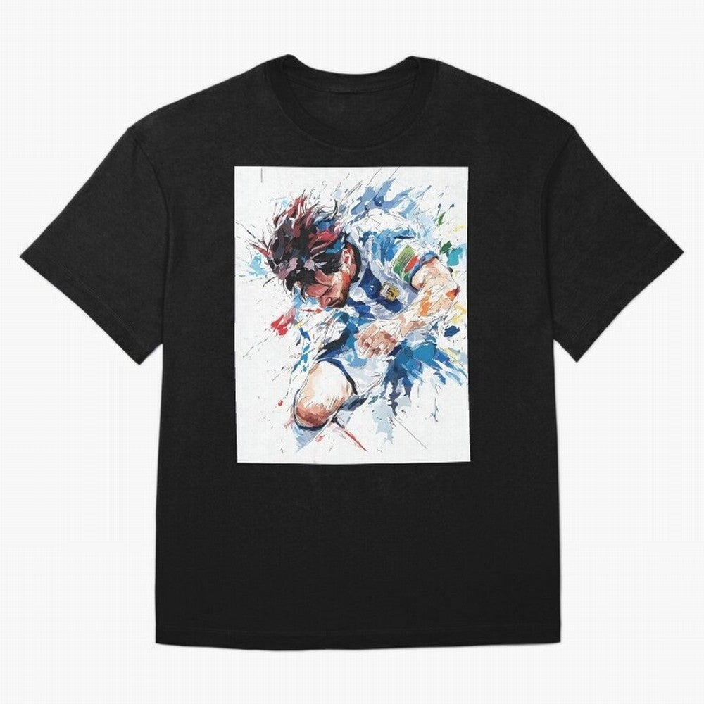 Vibrant Lionel Messi Art - World Cup Champion in Action Classic T-Shirt Bring Legendary Rivalry Energy to FIFA World Cup 2026 Spirit, Filled with France, Mbappe and Neymar, Championship Spirit, Famous Goals, Roaring Crowds and International