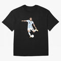 Messi minimalist design Classic T-Shirt Celebrate Football Heritage in FIFA World Cup 2026 USA Canada Mexico for Fans of Messi, Neymar and Mbappe and Argentina, Bringing Soccer Culture, Superstar Moments, National Team Dreams and Competitive Fire;