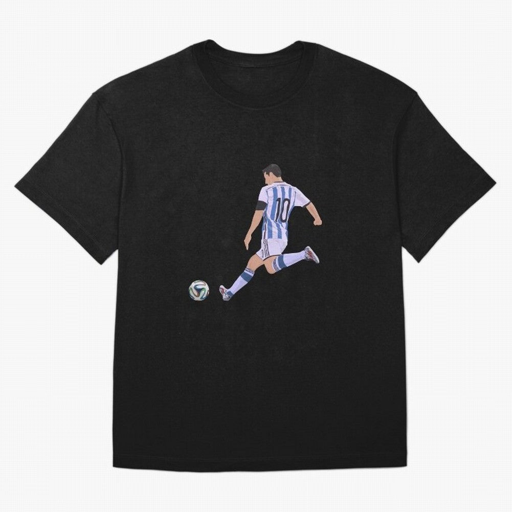 Messi Oversized T-Shirt Celebrate National Team Dreams in FIFA World Cup 2026 USA Canada Mexico for Fans of Neymar and England, Bringing Goal Celebration Energy, Supporter Heritage, Football Icons and Worldwide Tournament Joy; Made for Die Hard