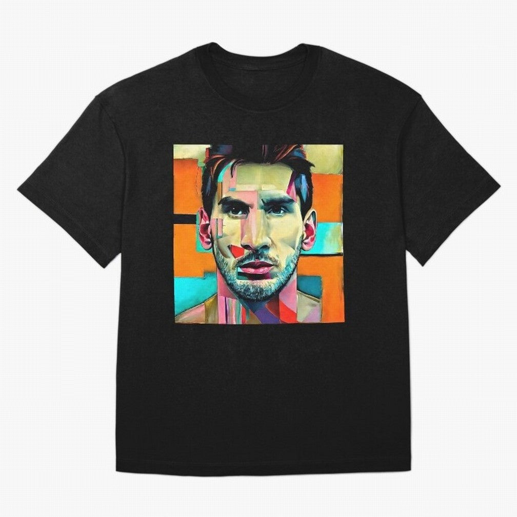 Messi on modern art Classic T-Shirt Support the FIFA World Cup 2026 Journey through Cristiano Ronaldo, Haaland and CR7 Highlights, England, France and Netherlands Pride, Goal Celebration Energy, Supporter Heritage, Football Icons and Worldwide
