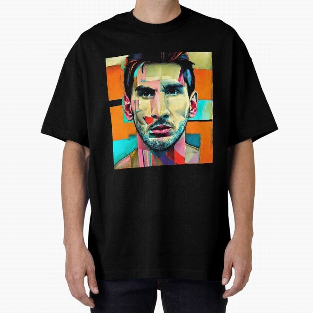 Messi on modern art Classic T-Shirt Support the FIFA World Cup 2026 Journey through Cristiano Ronaldo, Haaland and CR7 Highlights, England, France and Netherlands Pride, Goal Celebration Energy, Supporter Heritage, Football Icons and Worldwide