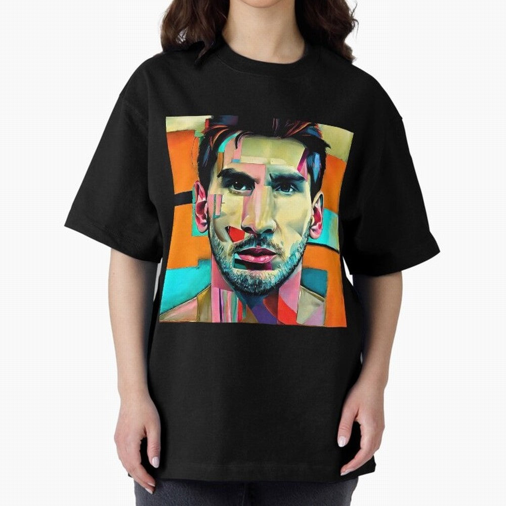 Messi on modern art Classic T-Shirt Support the FIFA World Cup 2026 Journey through Cristiano Ronaldo, Haaland and CR7 Highlights, England, France and Netherlands Pride, Goal Celebration Energy, Supporter Heritage, Football Icons and Worldwide